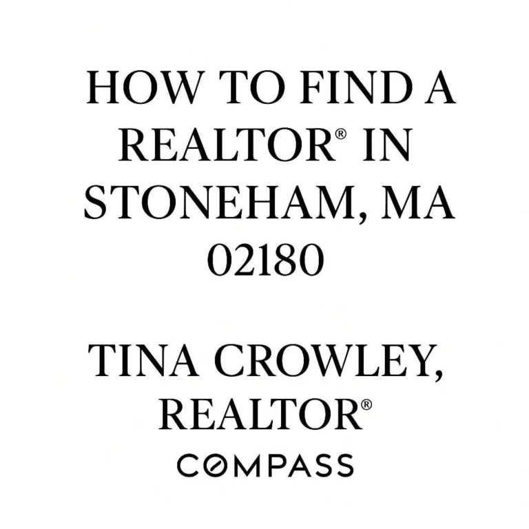 Find a Realtor in Stoneham, MA