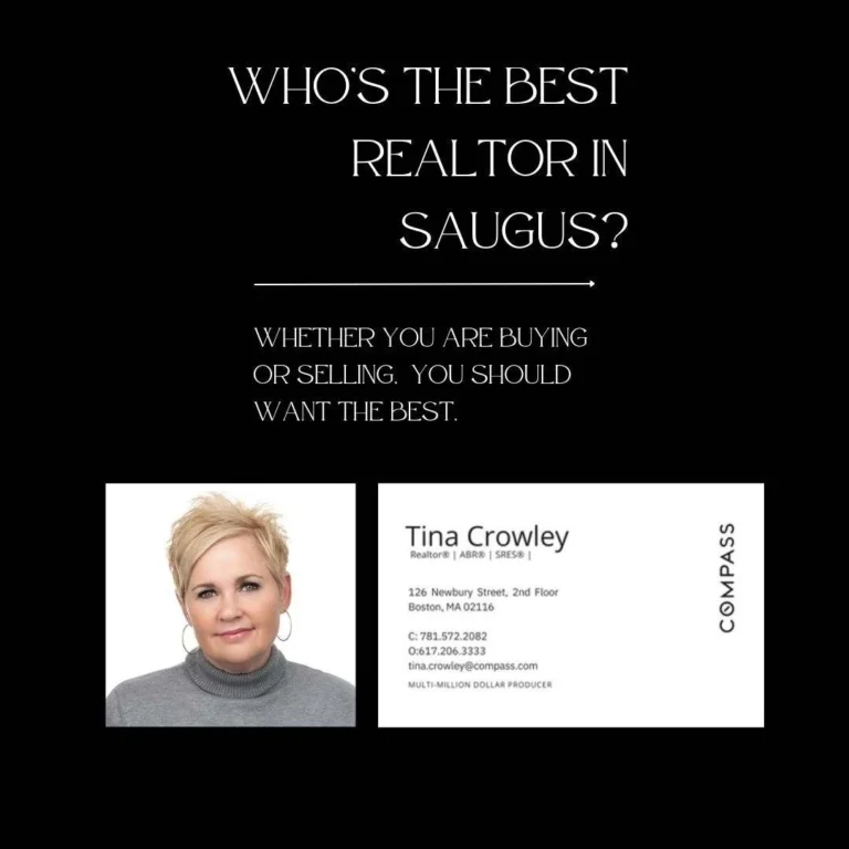 Best Realtor in Saugus MA blog by Tina Crowley Compass – 2026 buyers and sellers.