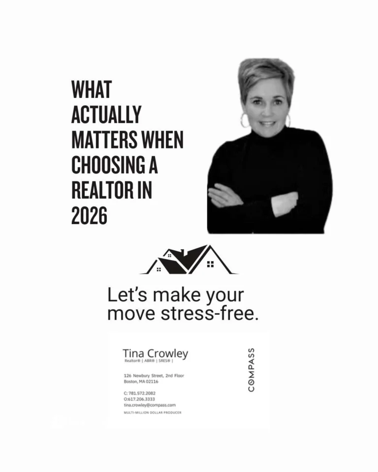 Choosing a Realtor in 2026 real estate guidance by Tina Crowley Compass